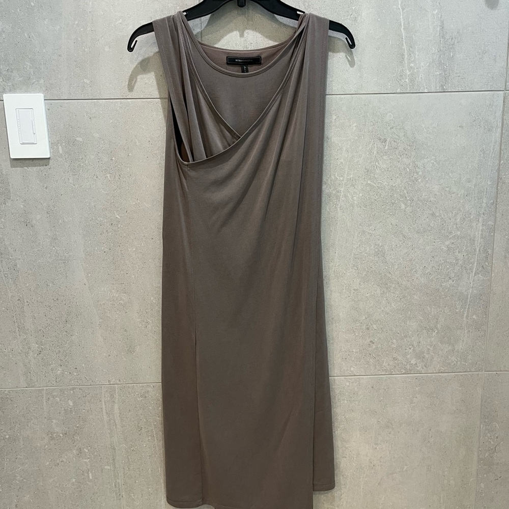 BCBGMaxAzria Taupe Dress